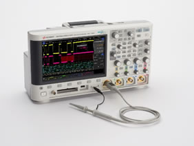 1000X Low Cost Oscilloscope Measuring Voltage